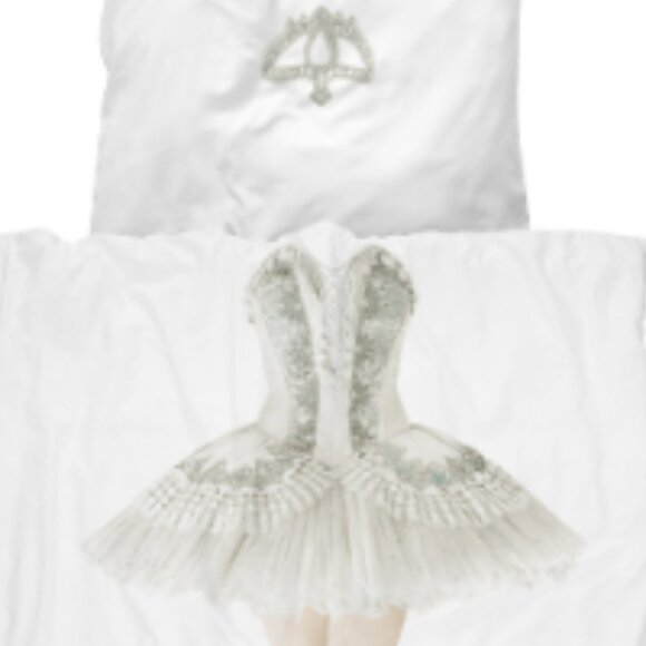 SNURK Ballerina Duvet Cover Set - Picture 2 of 5